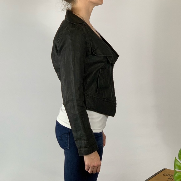 CAbi Waxy Grey Jacket Small - Picture 3 of 8